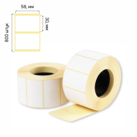 Термоэтикетка 58*30/800